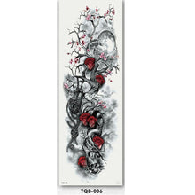 Last inn bildet i Galleri-visningsprogrammet, Full Arm sleeve Tattoo Waterproof temporary tattoo Sticker
