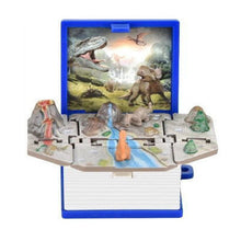 Last inn bildet i Galleri-visningsprogrammet, Pop Up 3D-mini dinosaurer og astronaut nøkkelringer

