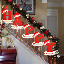 Last inn bildet i Galleri-visningsprogrammet, DIY Letters Christmas Hanging Ornaments
