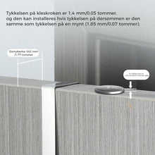 Last inn bildet i Galleri-visningsprogrammet, Uttrekkbar kleshenger i metall
