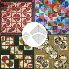 Last inn bildet i Galleri-visningsprogrammet, Quick Curve Quilt-malsett
