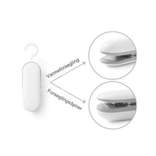 Last inn bildet i Galleri-visningsprogrammet, 2 i 1 Håndholdt Varme vakuum-forsegler
