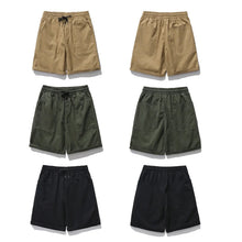Last inn bildet i Galleri-visningsprogrammet, Lett bomulls cargo-shorts for menn
