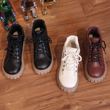 Last inn bildet i Galleri-visningsprogrammet, Popular Thick Sole Low-cut Boots
