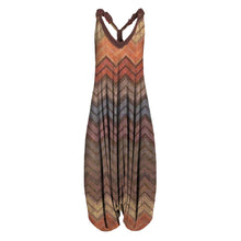 Last inn bildet i Galleri-visningsprogrammet, Women Summer Pattern Sleeveless Harem Jumpsuit

