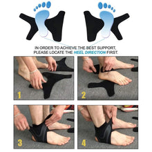 Last inn bildet i Galleri-visningsprogrammet, Ankle Support Breathable Ankle Brace, 1 Pair
