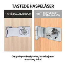 Last inn bildet i Galleri-visningsprogrammet, Slagfri med låseskufflåser

