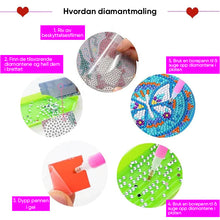 Last inn bildet i Galleri-visningsprogrammet, Dekkebrikker for diamantunderlegg(Mandala)
