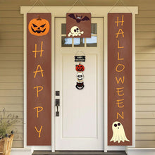 Last inn bildet i Galleri-visningsprogrammet, Halloween Wooden Welcome Hanging Sign
