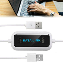 Last inn bildet i Galleri-visningsprogrammet, USB PC til PC Overføringskabel

