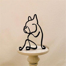 Last inn bildet i Galleri-visningsprogrammet, Hund minimalistisk kunst skulptur
