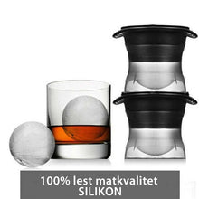Last inn bildet i Galleri-visningsprogrammet, Lekkasjefrie kuleisformer med tett silikonforsegling, 2,5 tommers kule

