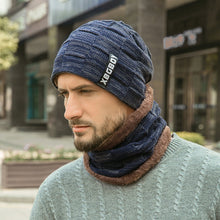 Last inn bildet i Galleri-visningsprogrammet, Fleece knitted scarf hat set
