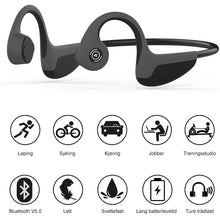 Last inn bildet i Galleri-visningsprogrammet, Benledende-Hodetelefoner - Trådløst Bluetooth-headset
