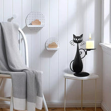 Last inn bildet i Galleri-visningsprogrammet, Black Cat lysestake
