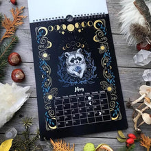 Last inn bildet i Galleri-visningsprogrammet, 2023 Dark Forest Månekalender Mystiske dyrs kalender
