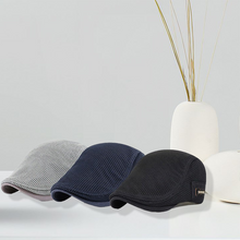 Last inn bildet i Galleri-visningsprogrammet, Men's Summer Mesh Newsboy Flat Cap
