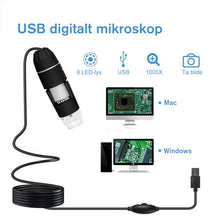 Last inn bildet i Galleri-visningsprogrammet, USB digitalt mikroskop ledet pc-tilkoblingsbar
