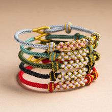 Last inn bildet i Galleri-visningsprogrammet, Peach Blossom Knot Armbånd
