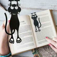 Last inn bildet i Galleri-visningsprogrammet, Cutout Black Kitten Bookmark

