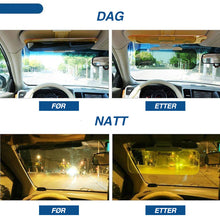 Last inn bildet i Galleri-visningsprogrammet, Dag og natt Anti-refleks bilfrontrutevisir
