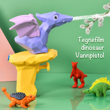 Last inn bildet i Galleri-visningsprogrammet, Tegneserie dinosaur vannpistol leketøy
