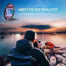 Last inn bildet i Galleri-visningsprogrammet, ND2-400 Neutral Dichtheid Fader Variabelt ND-filter
