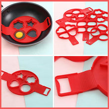 Last inn bildet i Galleri-visningsprogrammet, Hirundo non-stick silikon pannekake mold ring
