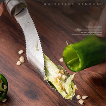 Last inn bildet i Galleri-visningsprogrammet, Rustfritt stål Chili Corer Peppers Seed Remover
