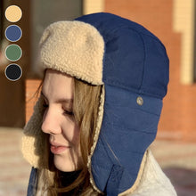 Last inn bildet i Galleri-visningsprogrammet, Vintage ear protection fleece hat
