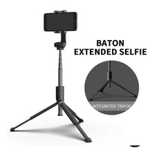 Last inn bildet i Galleri-visningsprogrammet, 3 i 1 Trådløs Bluetooth Selfie Stick Med Fjernkontroll
