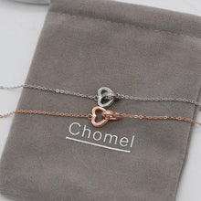 Last inn bildet i Galleri-visningsprogrammet, Halskjede i sammenhengende hjerter
