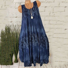 Last inn bildet i Galleri-visningsprogrammet, Summer Beach Bohemia Print Sleeveless Dress
