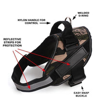 Last inn bildet i Galleri-visningsprogrammet, Reflective all-in-one No Pull Dog Harness
