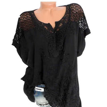 Last inn bildet i Galleri-visningsprogrammet, Ensfarget bluse med V-hals
