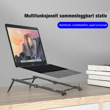 Last inn bildet i Galleri-visningsprogrammet, Bærbar pc- nettbrett- og telefonholder

