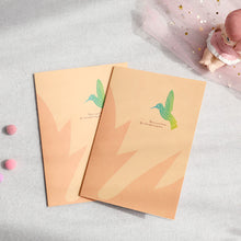 Last inn bildet i Galleri-visningsprogrammet, Kolibri Pop-Up Kort
