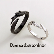 Last inn bildet i Galleri-visningsprogrammet, Ring for et par av engel og demon
