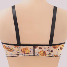 Last inn bildet i Galleri-visningsprogrammet, Blomsterprint  Push-up Bh med Front-lukking
