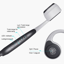 Last inn bildet i Galleri-visningsprogrammet, Benledende-Hodetelefoner - Trådløst Bluetooth-headset
