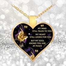 Last inn bildet i Galleri-visningsprogrammet, Nytt halskjede snakker til deg My Mind Heart Ornament
