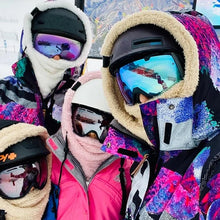 Last inn bildet i Galleri-visningsprogrammet, Skimaske med hette i sherpa

