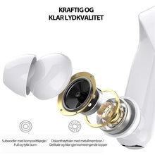 Last inn bildet i Galleri-visningsprogrammet, Hengende øretype Bluetooth-headset
