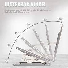 Last inn bildet i Galleri-visningsprogrammet, Ultratynt, justerbart selvklebende telefonstativ
