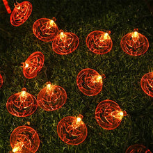 Last inn bildet i Galleri-visningsprogrammet, 🎃Halloween gresskar lyslenke med 2 belysningsmuligheter
