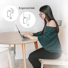 Last inn bildet i Galleri-visningsprogrammet, Bærbar pc- nettbrett- og telefonholder
