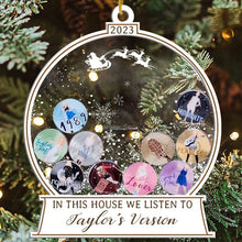 Last inn bildet i Galleri-visningsprogrammet, I dette huset lytter vi til Taylors versjon av Ornament
