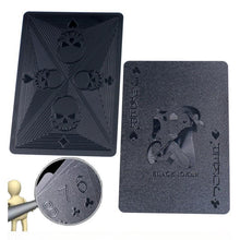Last inn bildet i Galleri-visningsprogrammet, Waterproof Black Diamond Playing Cards
