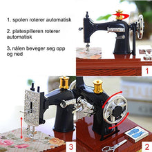 Last inn bildet i Galleri-visningsprogrammet, Mini symaskin musikkboks
