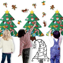 Last inn bildet i Galleri-visningsprogrammet, DIY følte juletre （Beste gave til barn）
